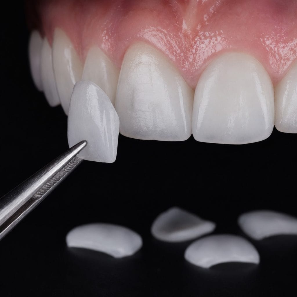 Carillas dentales de porcelana y de composite comparadas en un caso de estética dental en CIMA Dental, Mirasierra (Madrid)